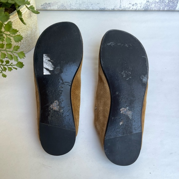 rag & bone clogs ansley golden brown size 37 - Picture 7 of 14